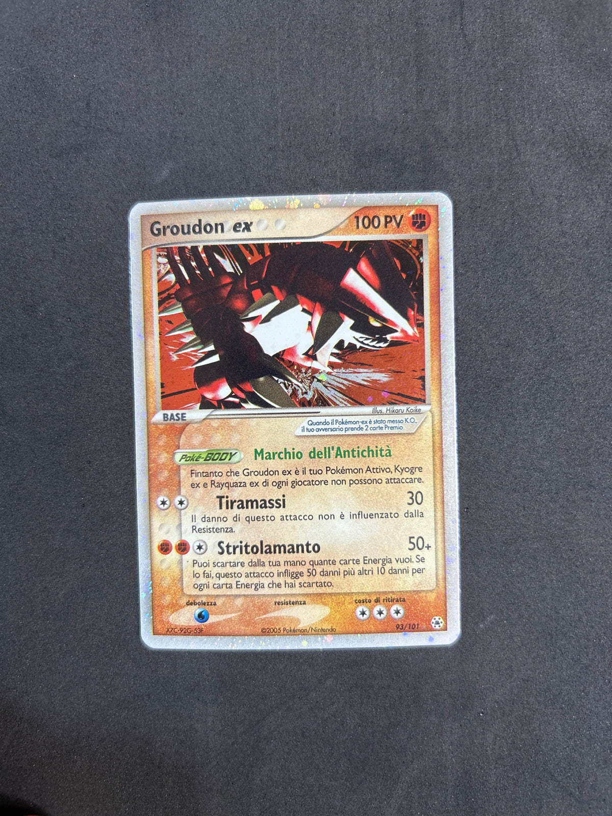 Groudon ex (HL 93)